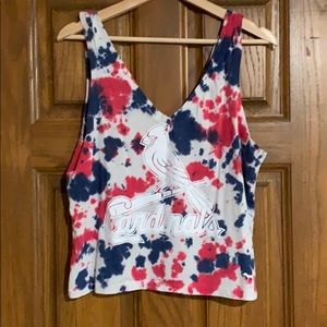 Tie dye St. Louis Cardinals tank top
